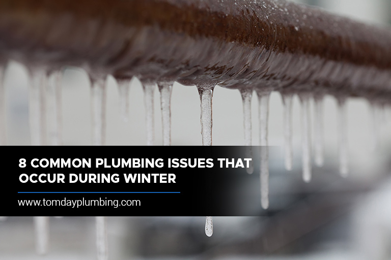 8 Common Plumbing Issues that Occur During Winter